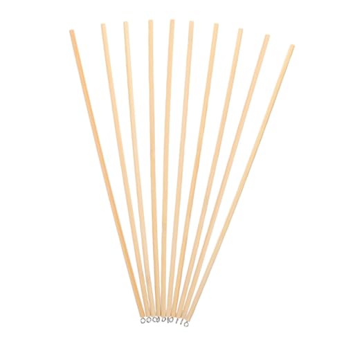 Garneck 10 Stück Teiliges Handpuppen Steuerstäbe aus Holz Ergonomische DIY Bastelstäbe für Puppenmanipulation und Benutzerfreundlich für Kreative Aufführungen von Garneck