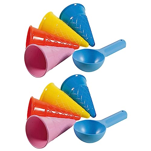 Garneck 10 Stück Teiliges Set Strandspielzeug aus Kunststoff Sand Eiscreme und Schaufel für Einsatz im Freien im Sandkasten oder Am Strand Farben Zufällig Zufällige Farbe Garneck 10 Stück Teiliges Set Strandspielzeug aus Kunststoff Sand Eiscreme und Schaufel für Einsatz im Freien im Sandkasten oder Am Strand Farben Zufällig Zufällige Farbe von Garneck
