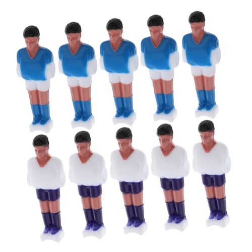 Garneck 10 Stück Teiliges Tischfußball Figuren Set Spieler für Tischfußballmaschine Fußballspieler Puppen für Fördert Koordination und Motorik Garneck 10 Stück Teiliges Tischfußball Figuren Set Spieler für Tischfußballmaschine Fußballspieler Puppen für Fördert Koordination und Motorik von Garneck