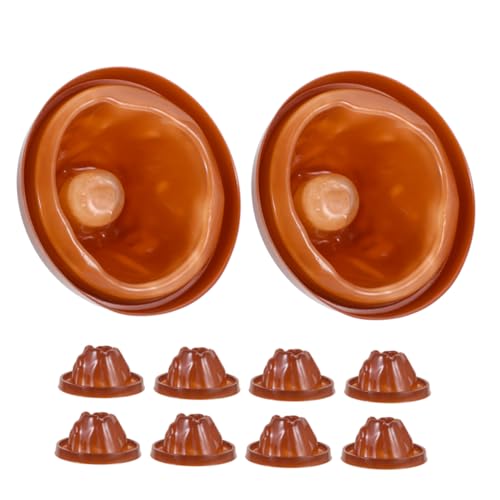 Garneck 10 Stück Teiliges Vulkanmodell für Experimente DIY Wissenschaftsprojekt mit Robusten Materialien für Schulprojekte und Wissenschaftsmessen Fördert Kreativität und von Garneck