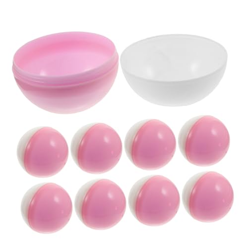 Garneck 10 Stück Tombola Kugeln 75mm - Befüllbare Kunststoff-Lotteriekugeln Für Tombola Bingo Und Partyspiele Ideal Für Und Preise Ohne Nummern von Garneck
