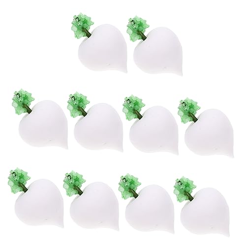 Garneck 10 Stück Weißes Karottenmodell Puppenessen Mini Simulationsfutter Simulationsgemüse Lebensmitteldekor Spielzeugnahrung Puppenstubengemüse Harz Garneck 10 Stück Weißes Karottenmodell Puppenessen Mini Simulationsfutter Simulationsgemüse Lebensmitteldekor Spielzeugnahrung Puppenstubengemüse Harz von Garneck