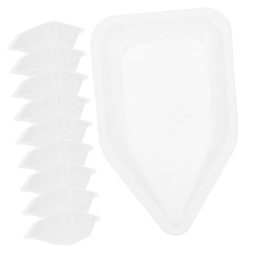 Garneck 10 Stück Wiegeschale messwerkzeuge Essenstabletts Wiegen von Pulverschalen Wiegeboote aus Kunststoff kleine Wiegeboote Mustergerichte Laborwägeboote Laborwaage Plastik Transparent Garneck 10 Stück Wiegeschale messwerkzeuge Essenstabletts Wiegen von Pulverschalen Wiegeboote aus Kunststoff kleine Wiegeboote Mustergerichte Laborwägeboote Laborwaage Plastik Transparent von Garneck