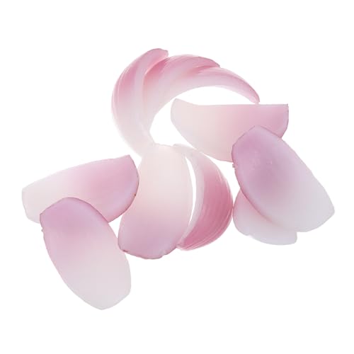 Garneck 10 Stück Zwiebelscheibenmodell Mini-Zwiebel gefälschte Zwiebel realistisches Zwiebelmodell Zwiebel-Foto-Requisiten Plastik Violet Garneck 10 Stück Zwiebelscheibenmodell Mini-Zwiebel gefälschte Zwiebel realistisches Zwiebelmodell Zwiebel-Foto-Requisiten Plastik Violet von Garneck