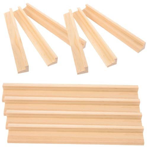 Garneck Uk 19cm Holzbuchstaben Display-ständer Lattenhalterung Holzhandwerk Pädagogische Dekorationen von Garneck