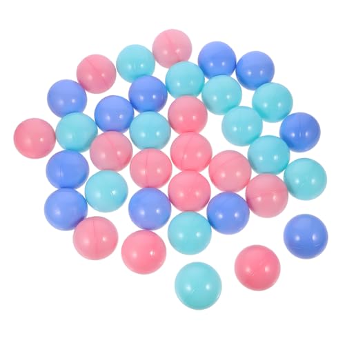 Garneck 100 Stück Bunte Ozeanbälle für Teiliges Schadstofffrei für Spielplätze Bällebäder und Schwimmbäder Fördert Koordination und Farbidentifikation von Garneck