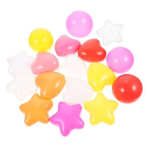 Garneck 100 Stück Herzförmige Ocean Bälle Bunte Spielzeugbälle für Innenbereich für Party und Schwimmspielzeug Sicheres und Leichtes Material Garneck 100 Stück Herzförmige Ocean Bälle Bunte Spielzeugbälle für Innenbereich für Party und Schwimmspielzeug Sicheres und Leichtes Material von Garneck