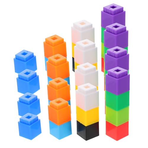 Garneck 100 Stück Mathe-Berechnungswürfel Mathe-Zählwürfel Kinderblöcke Stem-Spielzeugblöcke Bausteine für die frühe Kindheit Puzzle für Mädchen Kunststoffblöcke Plastik Garneck 100 Stück Mathe-Berechnungswürfel Mathe-Zählwürfel Kinderblöcke Stem-Spielzeugblöcke Bausteine für die frühe Kindheit Puzzle für Mädchen Kunststoffblöcke Plastik von Garneck