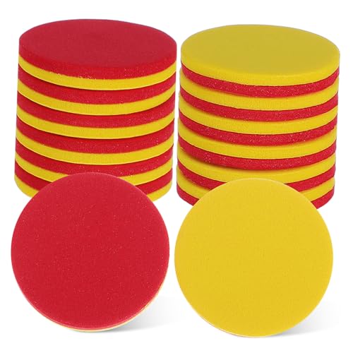 Garneck 100 Stück doppelseitige Zähler – rote und gelbe Tiddlywinks Mathematik-Manipulative für pädagogisches Zählen, ideal zum Unterrichten und Lernen grundlegender mathematischer Fähigkeiten Garneck 100 Stück doppelseitige Zähler – rote und gelbe Tiddlywinks Mathematik-Manipulative für pädagogisches Zählen, ideal zum Unterrichten und Lernen grundlegender mathematischer Fähigkeiten von Garneck