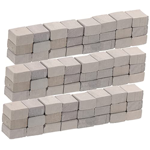 Garneck 100Stücke Mini Mikrolandschaftsziegel für DIY Miniaturbau Kreative Spielzeuge für Handwerkliche Projekte und Gartenlandschaften von Garneck