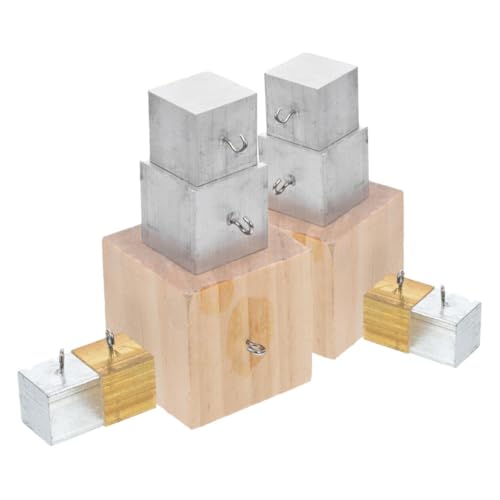 Garneck 10Er Set Quader Dichtewürfel für die Wissenschaft Metallwürfel Wissenschaftliche Ausrüstung Würfeldichte Metalldichtewürfel Kupferwürfel Würfeleisen Holz Garneck 10Er Set Quader Dichtewürfel für die Wissenschaft Metallwürfel Wissenschaftliche Ausrüstung Würfeldichte Metalldichtewürfel Kupferwürfel Würfeleisen Holz von Garneck