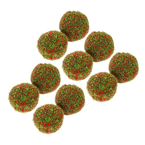 Garneck 10 Stück Miniatur Pflanzenkugeln für Sandtisch und Mikrolandschaften Künstliche Strauchcluster für Kleiner Hausornamente und Dekorationen Garneck 10 Stück Miniatur Pflanzenkugeln für Sandtisch und Mikrolandschaften Künstliche Strauchcluster für Kleiner Hausornamente und Dekorationen von Garneck