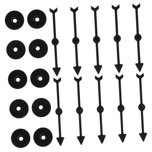 Garneck 10Stücke Kunststoff Spielpfeil Wiederverwendbare Brettspiel Zeiger Vielseitig Einsetzbar für DIY Spiele und Kreative Spielvarianten Garneck 10Stücke Kunststoff Spielpfeil Wiederverwendbare Brettspiel Zeiger Vielseitig Einsetzbar für DIY Spiele und Kreative Spielvarianten von Garneck