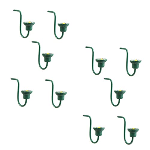 Garneck 10 Stücke Kleine Wandlampe Dekorative Miniatur Wandleuchten Sandtisch Deko Sicherer Materialmix für Puppenhaus und Miniatur Landschaften von Garneck