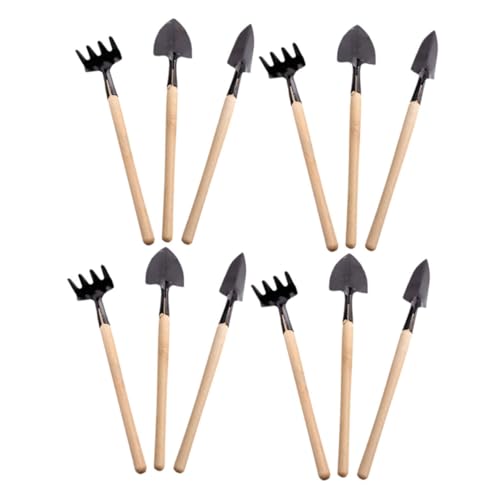 Garneck 12 Stück Gartenwerkzeug-Set tragbares Innenwerkzeug Sämling -Transplantationswerkzeug Werkzeuge zum Umpflanzen von Sukkulenten Garten -Mini -Werkzeug Metall Garneck 12 Stück Gartenwerkzeug-Set tragbares Innenwerkzeug Sämling -Transplantationswerkzeug Werkzeuge zum Umpflanzen von Sukkulenten Garten -Mini -Werkzeug Metall von Garneck