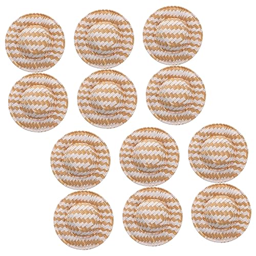 Garneck 12 Stück Puppenhandwerk Puppenhauszubehör Mini Puppenhüte Kleine Hut Requisite Kleine Puppenhüte Gewebte Kappen Mini Hüte DIY Requisite Kreative Hut Ornamente Miniatur Garneck 12 Stück Puppenhandwerk Puppenhauszubehör Mini Puppenhüte Kleine Hut Requisite Kleine Puppenhüte Gewebte Kappen Mini Hüte DIY Requisite Kreative Hut Ornamente Miniatur von Garneck