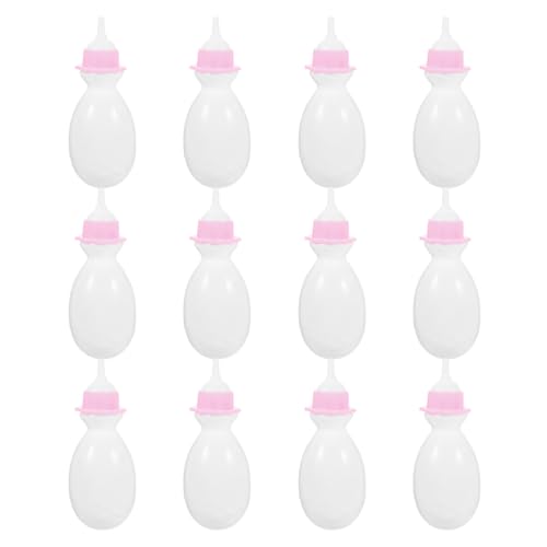 Garneck 12 Stück Spielzeugzubehör Kinderspielzeug Puppenflaschen Mini-Milchflaschen geben vor, Modell zu Sein Puppenzubehör kleine Trinkflasche Plastik Weiß Garneck 12 Stück Spielzeugzubehör Kinderspielzeug Puppenflaschen Mini-Milchflaschen geben vor, Modell zu Sein Puppenzubehör kleine Trinkflasche Plastik Weiß von Garneck