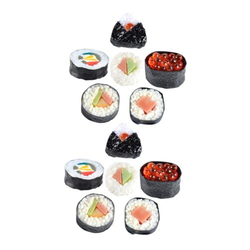 Garneck Sushi-modellspielzeug 12-teiliges Simuliertes Sushi-Set Für Pädagogische Demonstrationen Und Zum Sammeln Garneck Sushi-modellspielzeug 12-teiliges Simuliertes Sushi-Set Für Pädagogische Demonstrationen Und Zum Sammeln von Garneck