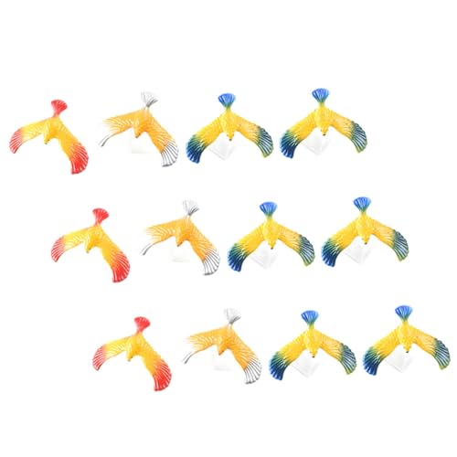 Garneck 12 Stück Teiliges Balancierendes Adler aus Sicherem Pädagogisches Balance Vogelset für Partygeschenke Büro und Desktop Deko Fördert Schwerkraftverständnis und von Garneck