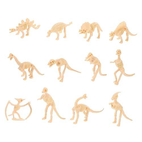 Garneck 12 Stück Teiliges Dinosaurier Skelett Modelle für Dinosaurier Figuren Dekoration Realistische Modelle für Kinderzimmer und Lehrmaterialien Garneck 12 Stück Teiliges Dinosaurier Skelett Modelle für Dinosaurier Figuren Dekoration Realistische Modelle für Kinderzimmer und Lehrmaterialien von Garneck