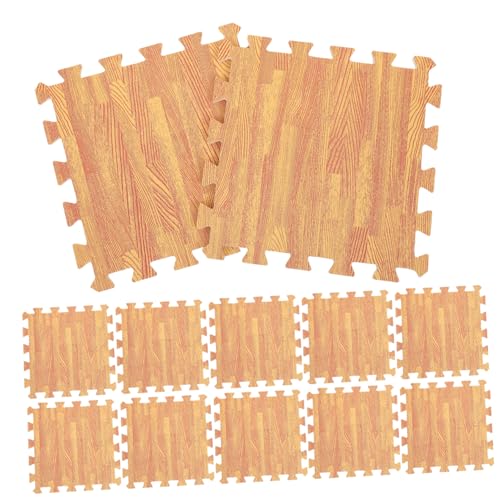 Garneck 12 Stück Teiliges Holzmaserung Puzzlematte aus Schaumstoff rutschfeste Krabbelmatte Weiche Bodenmatte für Kleinkinder Atmungsaktive und Langlebige Spielmatte für Kinderzimmer Garneck 12 Stück Teiliges Holzmaserung Puzzlematte aus Schaumstoff rutschfeste Krabbelmatte Weiche Bodenmatte für Kleinkinder Atmungsaktive und Langlebige Spielmatte für Kinderzimmer von Garneck