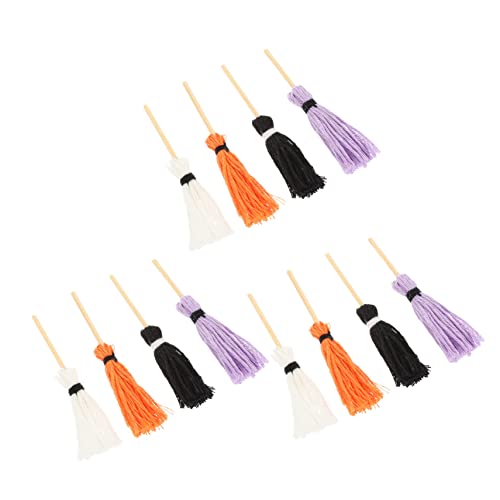 Garneck 12 Stück Teiliges Miniatur Mop Zubehör für Puppenhaus Halloween Deko Weiße Schwarze Mops für Mikrolandschaften für Fotografie und Miniaturgärten Garneck 12 Stück Teiliges Miniatur Mop Zubehör für Puppenhaus Halloween Deko Weiße Schwarze Mops für Mikrolandschaften für Fotografie und Miniaturgärten von Garneck