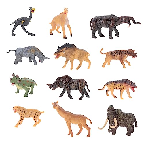 Garneck 12 Stück Tiermodell-Set Waldtiere Figuren zabawki stymulujące rozwój Tierfiguren für Fantasiespiele Tierfiguren-Sammlung Tierstatuen Desktop -Ornamente Plastik Garneck 12 Stück Tiermodell-Set Waldtiere Figuren zabawki stymulujące rozwój Tierfiguren für Fantasiespiele Tierfiguren-Sammlung Tierstatuen Desktop -Ornamente Plastik von Garneck