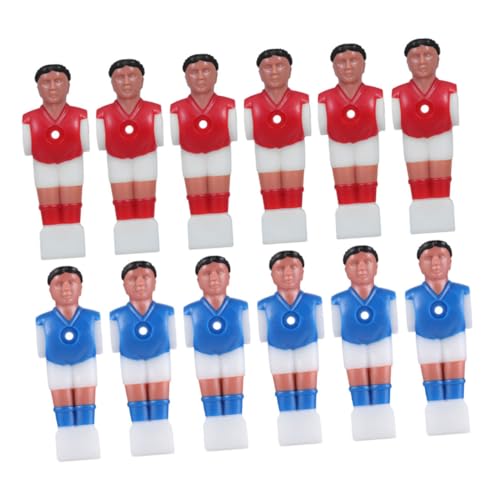 Garneck 12 Stück Tischfußball-Puppenspieler Tischfußball-Fußball-Mann-Typ Tischfußballspieler Tischkicker Ersatz Tischfußballspieltisch Tischfußball-Ersatz Kickerspiele Abs von Garneck