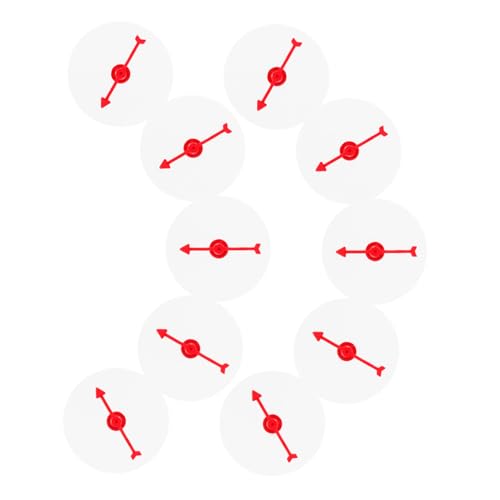 Garneck 12 Stück Transparentes Spielbrett mit Wiederverwendbarem Erasable und Rotierendem für Klassenzimmer Familienaktivitäten und Vielseitig und Tragbar Garneck 12 Stück Transparentes Spielbrett mit Wiederverwendbarem Erasable und Rotierendem für Klassenzimmer Familienaktivitäten und Vielseitig und Tragbar von Garneck