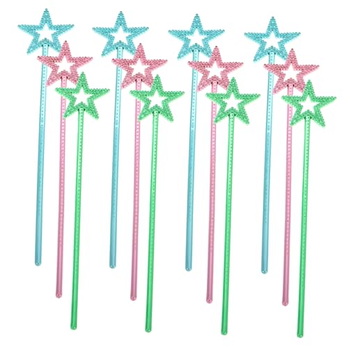 Garneck 12 Stück Zauberstab für klein funkeln Party Zubehör bunt LED deko Nettes Prinzessin Stock DIY Zauberstab basteln Sternenstäbe Prinzessin Engel Zauberstäbe Plastik Garneck 12 Stück Zauberstab für klein funkeln Party Zubehör bunt LED deko Nettes Prinzessin Stock DIY Zauberstab basteln Sternenstäbe Prinzessin Engel Zauberstäbe Plastik von Garneck