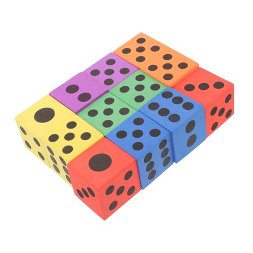 Garneck 12-teiliges Mini-schaumstoffwürfel-Set – Würfelblöcke Für Kinder Große Spielwürfel Lernspielzeug Für Kinder Zufällige Farben Perfekt Für Spiele Und Reisen Garneck 12-teiliges Mini-schaumstoffwürfel-Set – Würfelblöcke Für Kinder Große Spielwürfel Lernspielzeug Für Kinder Zufällige Farben Perfekt Für Spiele Und Reisen von Garneck