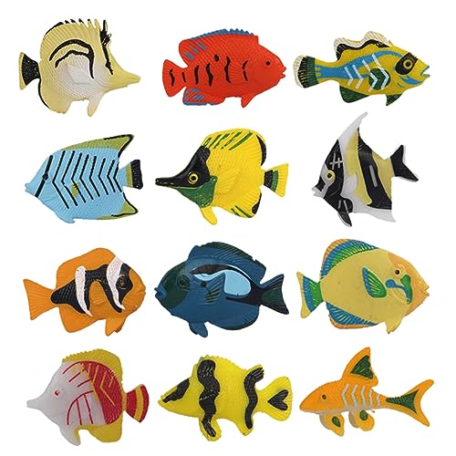 Garneck 12 Stücke Tropische Fische Modell Meer Tier Tropische Fische Garneck 12 Stücke Tropische Fische Modell Meer Tier Tropische Fische von Garneck
