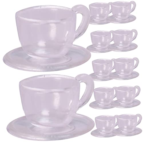 Garneck 12Sätze Tee Tassen Set Teilig Transparentes Puppenhaus Zubehör Für Kreatives Für Fantasievolles Und Dekoration Von Mikrowelten Garneck 12Sätze Tee Tassen Set Teilig Transparentes Puppenhaus Zubehör Für Kreatives Für Fantasievolles Und Dekoration Von Mikrowelten von Garneck