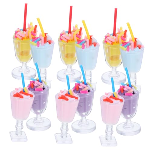 Garneck 12Stücke Eisbecher Dekorationen Für Puppenhaus Farbenfrohe Modell Accessoires Realistische Mini Dekoration Kreative Spielwelten Und Fantasievolles von Garneck