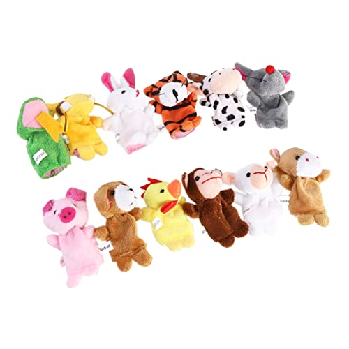 Garneck 12Stücke Fingerpuppen für Handpuppen aus Sicherem Material für Geschichtenerzählung Rollenspiele und Kreative Spiele für Partys und Garneck 12Stücke Fingerpuppen für Handpuppen aus Sicherem Material für Geschichtenerzählung Rollenspiele und Kreative Spiele für Partys und von Garneck