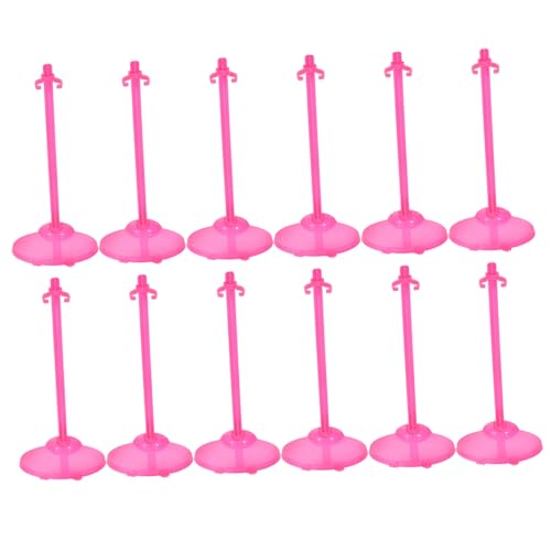 Garneck 12Stücke Puppenständer Zubehör Robuster Puppenhalter aus Verstellbarer Displayständer für Fensterpuppen Farben Gemischt für Puppenmöbel Garneck 12Stücke Puppenständer Zubehör Robuster Puppenhalter aus Verstellbarer Displayständer für Fensterpuppen Farben Gemischt für Puppenmöbel von Garneck