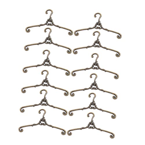 Garneck 12Stücke Teiliges Mini Kleiderbügel Für Puppen Vintage Kleiderbügel Für Puppenkleidung Zubehör Für Puppenhaus Und Miniaturzimmer Antik Finish Garneck 12Stücke Teiliges Mini Kleiderbügel Für Puppen Vintage Kleiderbügel Für Puppenkleidung Zubehör Für Puppenhaus Und Miniaturzimmer Antik Finish von Garneck
