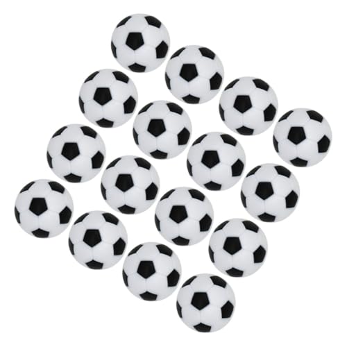 Garneck 16pcs Foosball -Tisch Ersatzkugeln Mini Tabletop Fußballkugeln Mini -Foosball -bälle Kleiner Fußball Für Spielzimmer Foosballzubehör 23mm von Garneck
