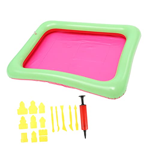 Garneck 17 Stücke Sandspielzeug Satz für Kinder Kreative Spielsandformen aus Leichtem Kunststoff für Strand und Sandkasten Fördert Praktische Fähigkeiten und Kreatives Spielen von Garneck