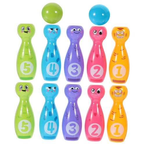 Garneck 1Satz Bowling Set Für Kleinkinder Teiliges Indoor Spielzeugset Mit Bowlingkugeln Für Familien Und Kinderpartys Fördert Hand Auge Koordination Und Spaß Garneck 1Satz Bowling Set Für Kleinkinder Teiliges Indoor Spielzeugset Mit Bowlingkugeln Für Familien Und Kinderpartys Fördert Hand Auge Koordination Und Spaß von Garneck