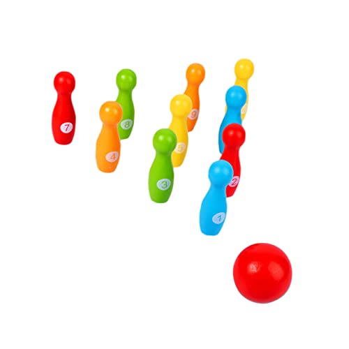 Garneck 1Satz Bowling für Drinnen Interaktives Bowling für Pins und Bowlingkugel für Familien und Kinderpartys Sicher und Kinderfreundlich Garneck 1Satz Bowling für Drinnen Interaktives Bowling für Pins und Bowlingkugel für Familien und Kinderpartys Sicher und Kinderfreundlich von Garneck