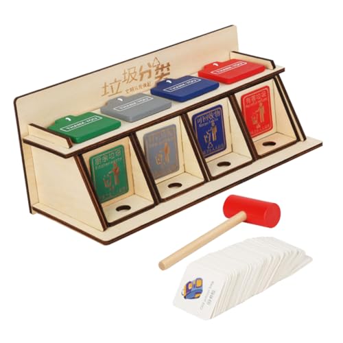 Garneck 1Satz DIY Müllsortierspielzeug für Pädagogisches Holzspielzeug Feinmotorik Beobachtungsfähigkeit und Umweltbewusstsein für Frühe Bildung und Spielerisches Garneck 1Satz DIY Müllsortierspielzeug für Pädagogisches Holzspielzeug Feinmotorik Beobachtungsfähigkeit und Umweltbewusstsein für Frühe Bildung und Spielerisches von Garneck