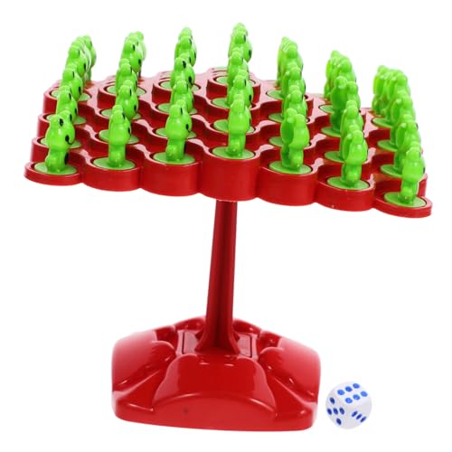 Garneck 1Satz Frosch Balance Interaktives Balancespiel für Spieler mit Fröschen und Würfeln Fördert Konzentration und Lernfähigkeit Sicheres Material Spaß für Ganze Garneck 1Satz Frosch Balance Interaktives Balancespiel für Spieler mit Fröschen und Würfeln Fördert Konzentration und Lernfähigkeit Sicheres Material Spaß für Ganze von Garneck