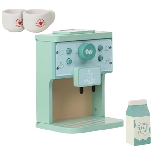 Garneck 1Satz Holz Kaffeemaschine Spielset für Interaktives Küchenspielzeug Kreativität und Vorstellungskraft Langlebig und Robust für Kleinkinder und Rollenspiele Garneck 1Satz Holz Kaffeemaschine Spielset für Interaktives Küchenspielzeug Kreativität und Vorstellungskraft Langlebig und Robust für Kleinkinder und Rollenspiele von Garneck