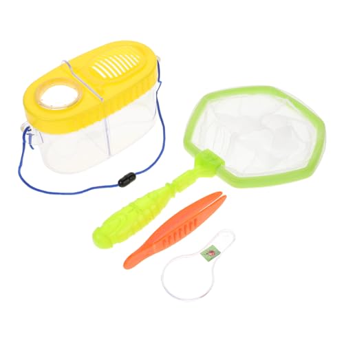 Garneck 1Satz Insektenbeobachtungsbox für Outdoor Insektenfänger mit Lupe für Naturerkundungen und Biologischen Unterricht Vielseitig Einsetzbar bei Camping und Reisen von Garneck
