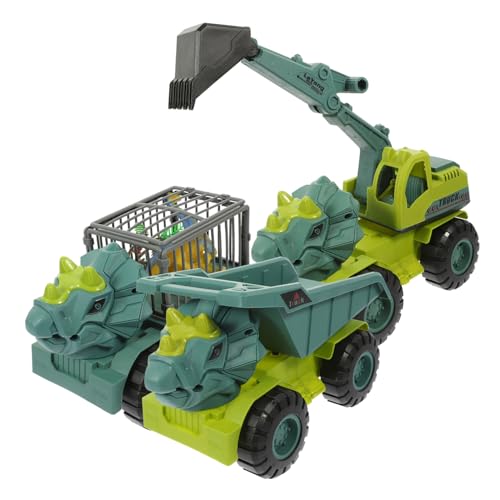 Garneck 1Satz Interaktives Dino Spielzeugauto Für Cartoon Design Robustes Material Geburtstagsgeschenk Fördert Interaktion Jungen von Garneck