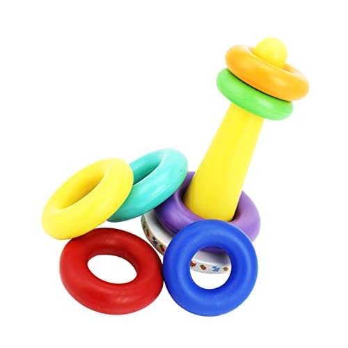 Garneck 1Satz Klangringe Stapelspielzeug aus Fördert Frühes Lernen und Motorische Fähigkeiten für Ab Jahr Robustes und Farbenfrohes Design für Spielerisches Lernen Garneck 1Satz Klangringe Stapelspielzeug aus Fördert Frühes Lernen und Motorische Fähigkeiten für Ab Jahr Robustes und Farbenfrohes Design für Spielerisches Lernen von Garneck