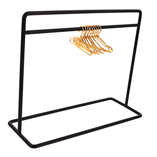 Garneck 1Satz Kleiderbügel Für Puppen Teiliges Eisenpuppen Rack Mit Hängern Für Puppenhaus Dekoration Und Aufbewahrung Von Puppenoutfits Garneck 1Satz Kleiderbügel Für Puppen Teiliges Eisenpuppen Rack Mit Hängern Für Puppenhaus Dekoration Und Aufbewahrung Von Puppenoutfits von Garneck