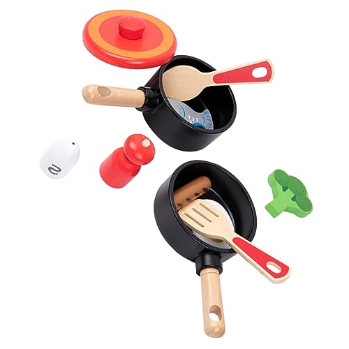 Garneck 1Satz Küchen Spielzeugset für Teiliges Küchengeschirr Rollenspielset mit Töpfen und Besteck Fördert Kreative Kochfähigkeiten und Feinmotorik Lernspielzeug Garneck 1Satz Küchen Spielzeugset für Teiliges Küchengeschirr Rollenspielset mit Töpfen und Besteck Fördert Kreative Kochfähigkeiten und Feinmotorik Lernspielzeug von Garneck