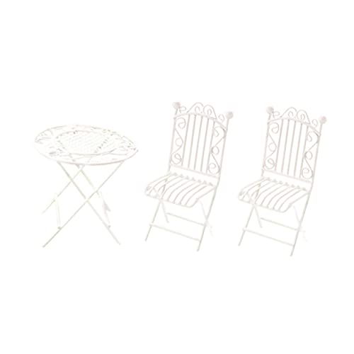 Garneck 1Satz Maßstab Eisenmöbel Für Mini Garten Dekoration Accessoires Für Kreative Kinderzimmergestaltung von Garneck